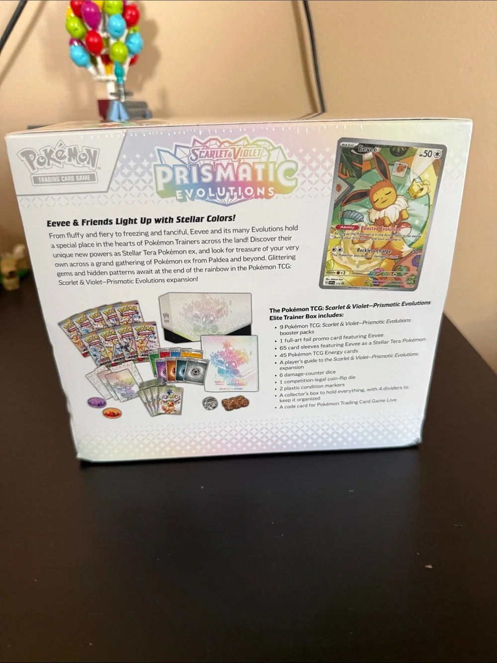 Pokemon Prismatic Eevee Elite Trainer Box - Multicolor